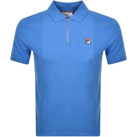 Royal blue fila shirt new arrivals